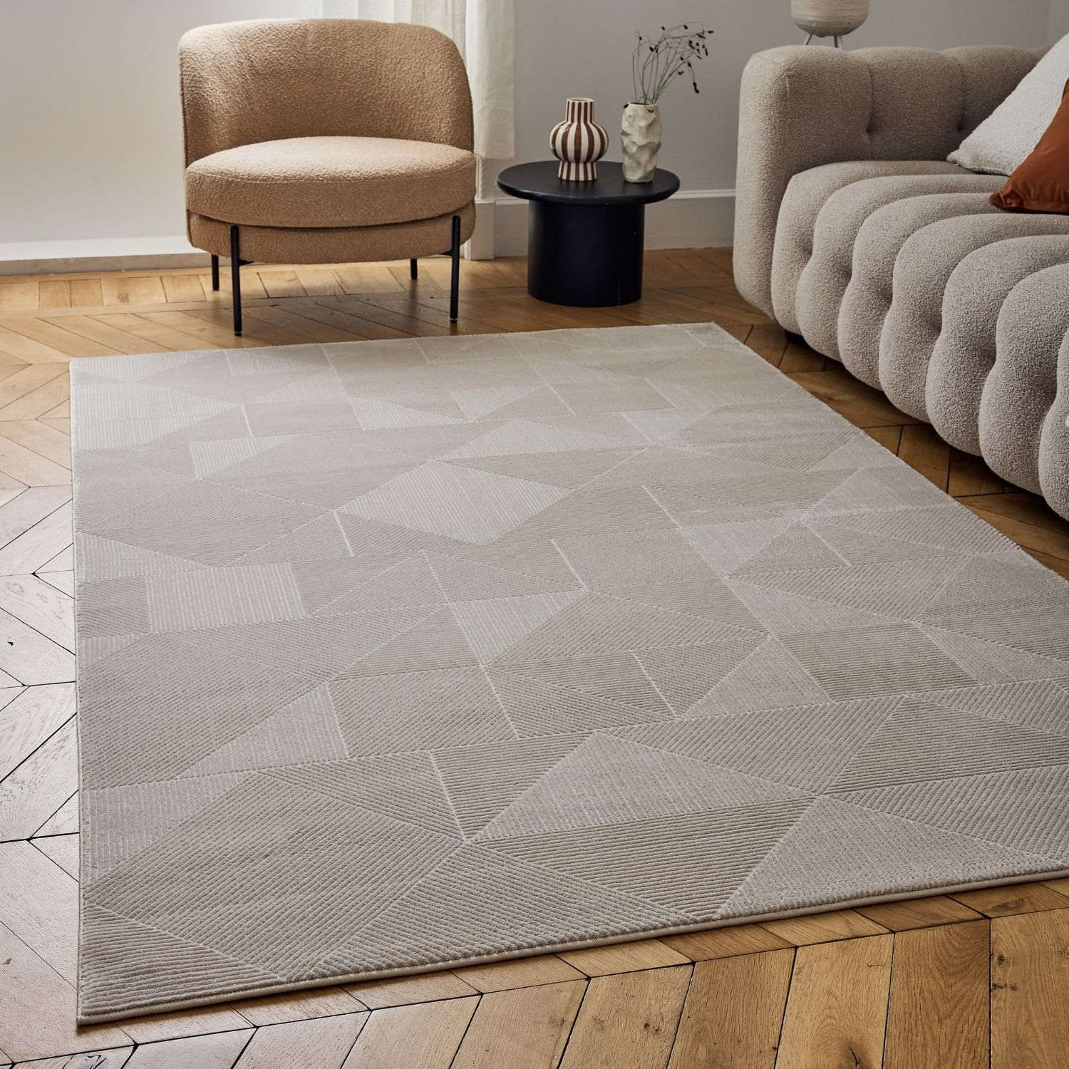 Carmel Beige Rug Abstract | 6000 - PN Home