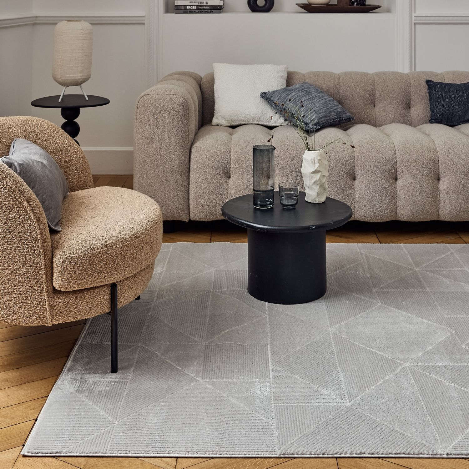 Carmel Grey Rug Abstract | 6000 - PN Home