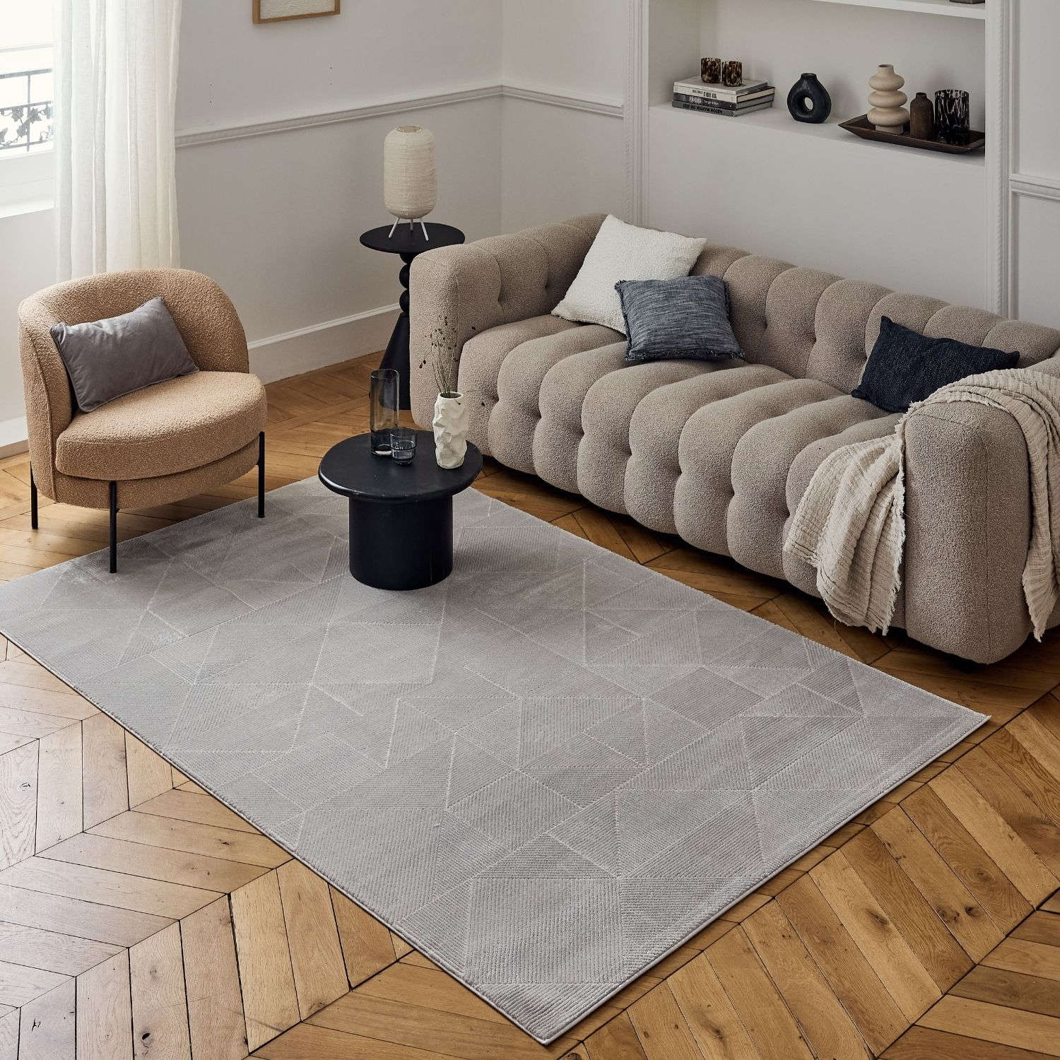 Carmel Grey Rug Abstract | 6000 - PN Home