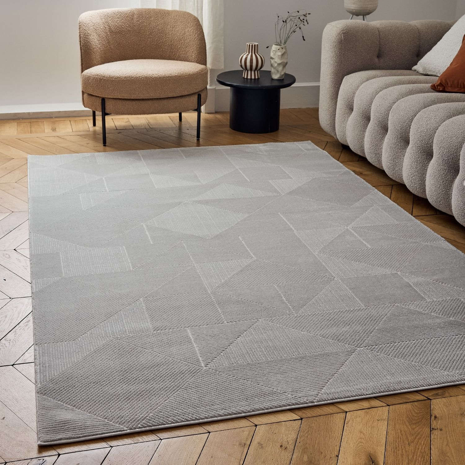 Carmel Grey Rug Abstract | 6000 - PN Home