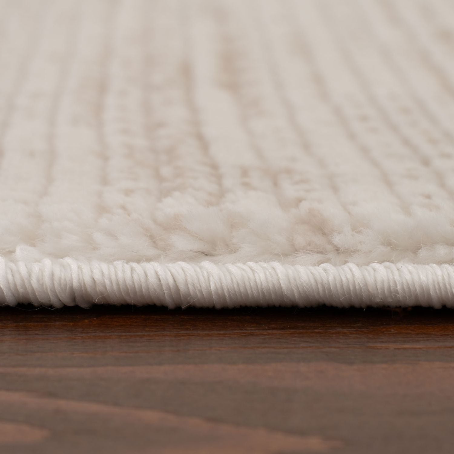 Carmel Cream-Beige Striped Rug | 6010 - PN Home
