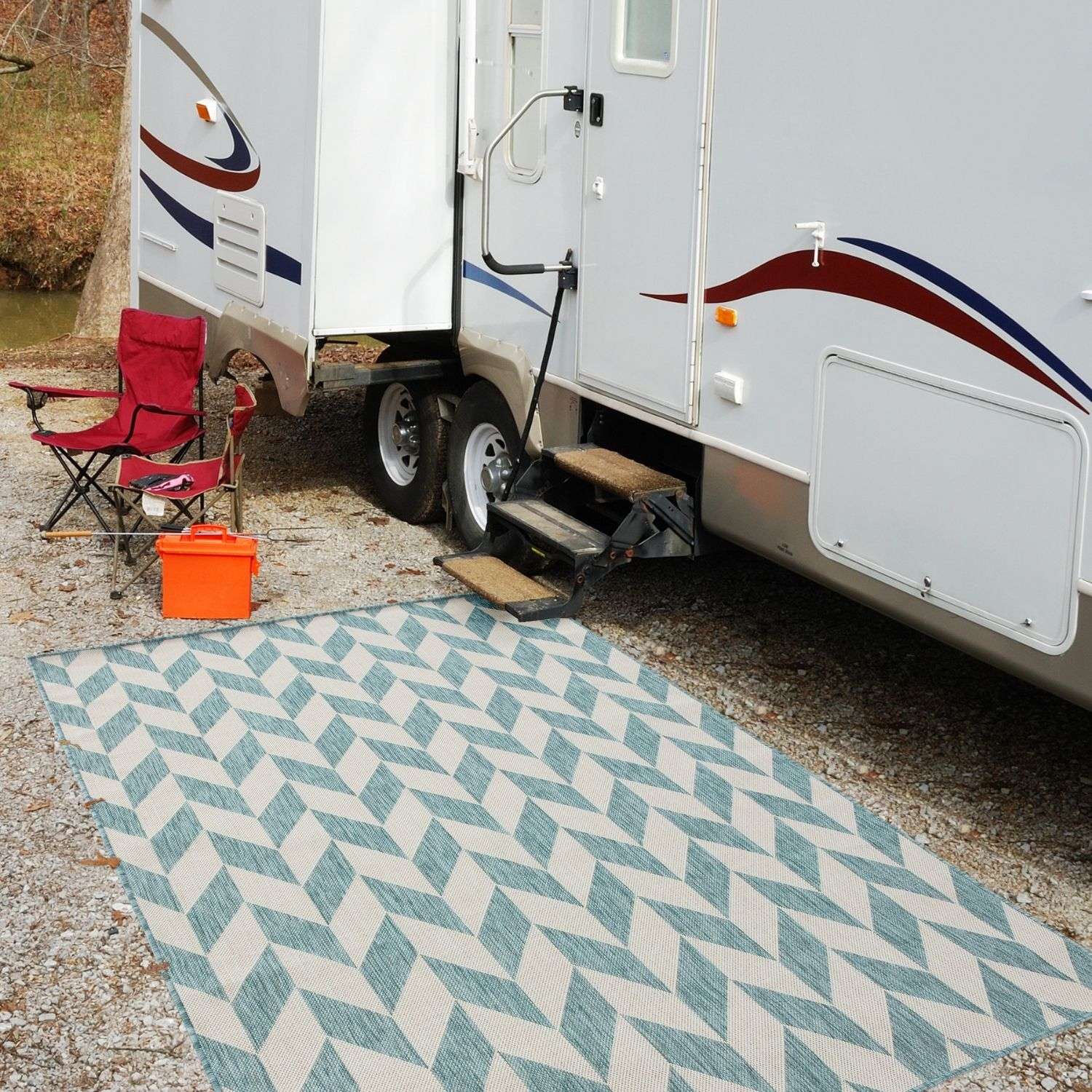 Ecology Outdoor Rug Aqua | 600Aq - PN Home