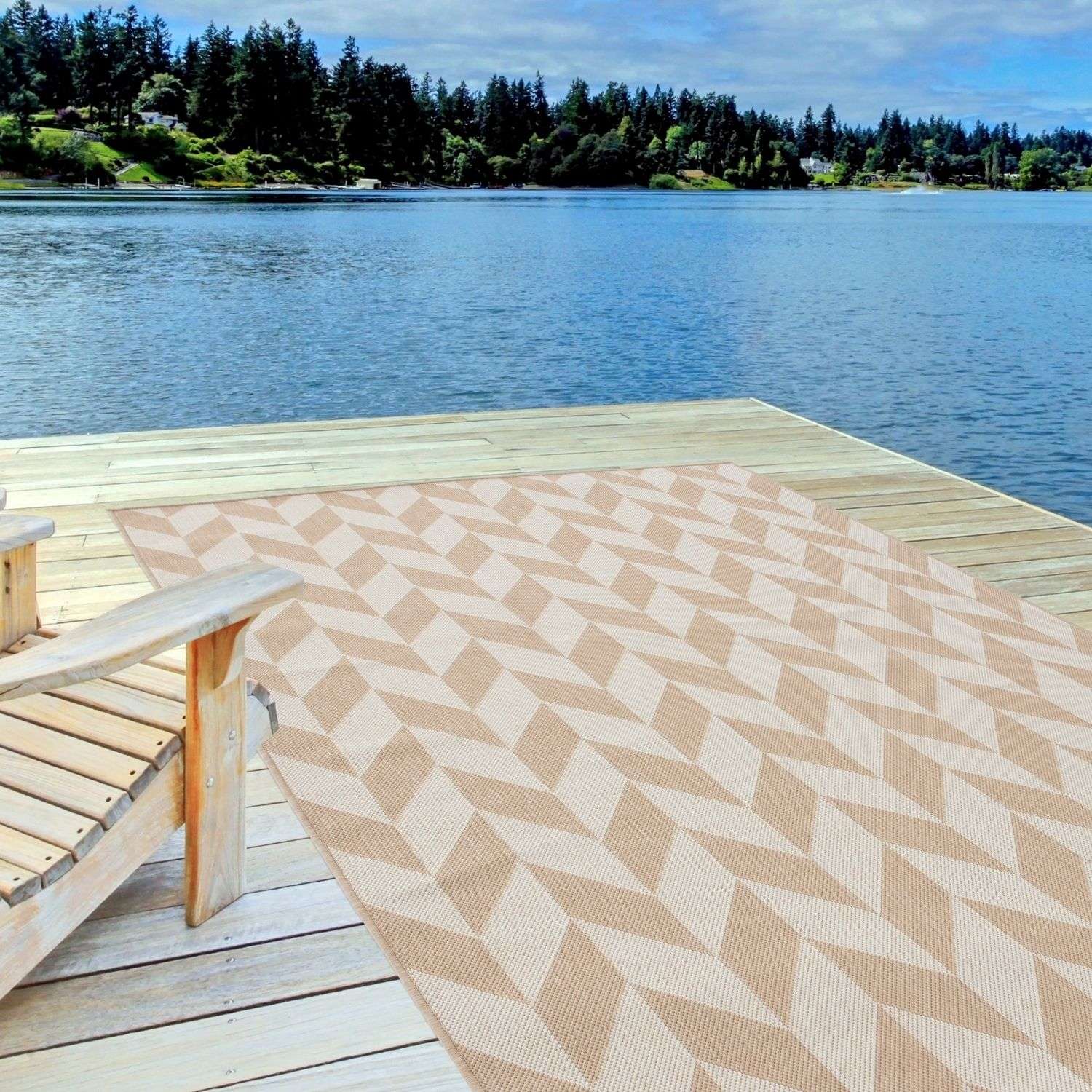 Ecology Outdoor Rug Beige | 600Be - PN Home
