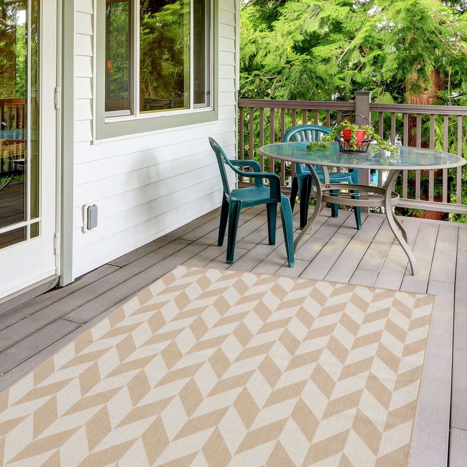 Ecology Outdoor Rug Beige | 600Be - PN Home