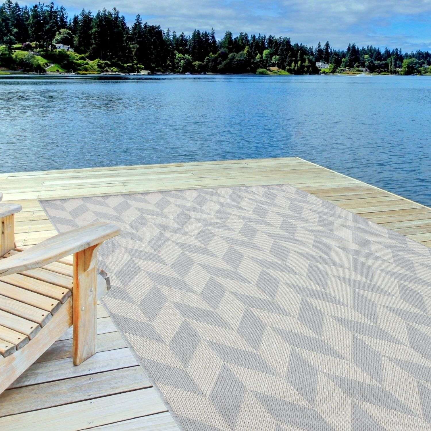 Ecology Outdoor Rug Grey | 600G - PN Home