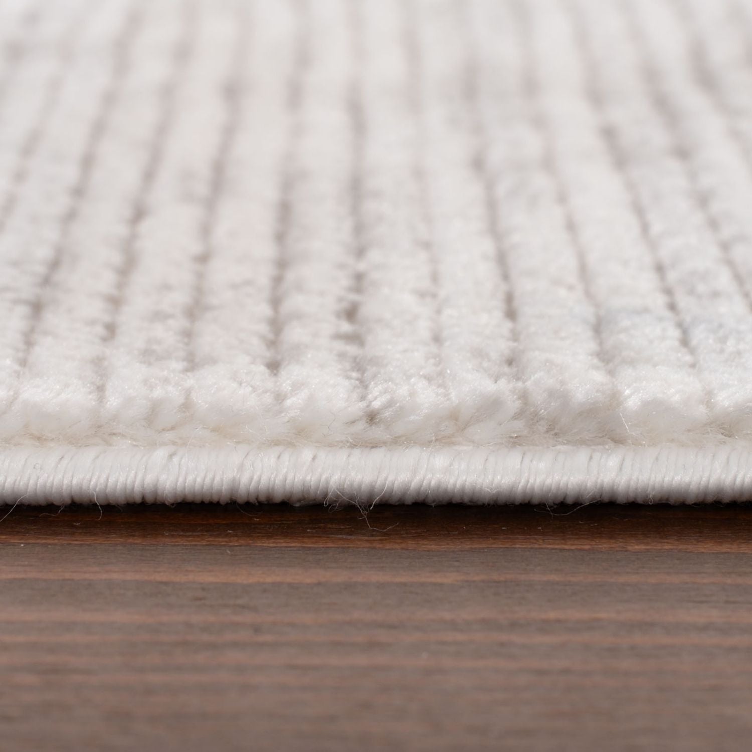 Carmel Cream-Grey Striped Rug | 6010 - PN Home
