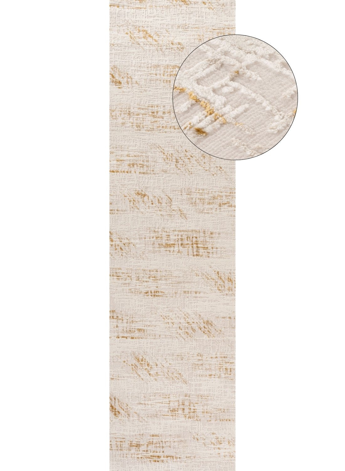 Carmel Cream-Gold Abstract Rug | 6030 - PN Home