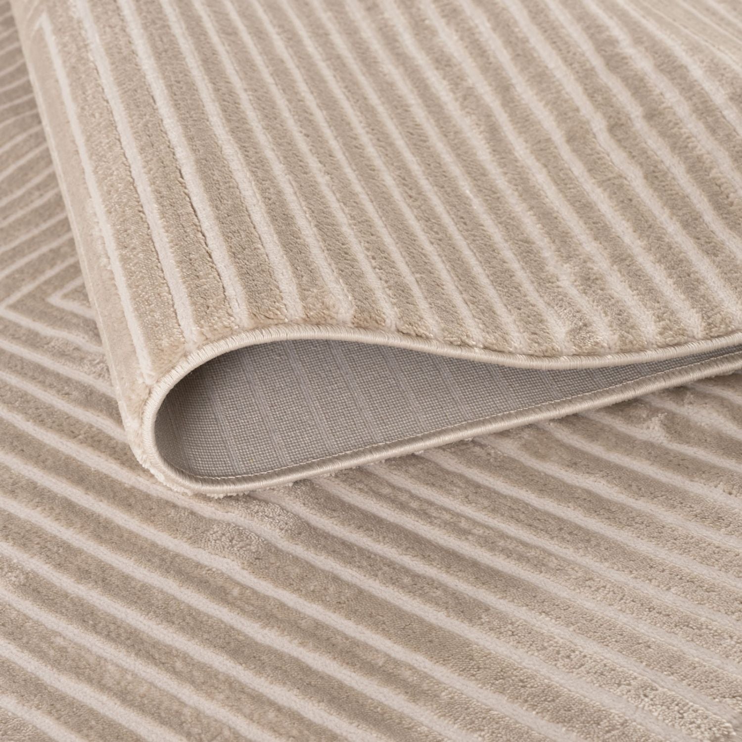 Carmel Beige-Cream Geometric Rug | 6050 - PN Home