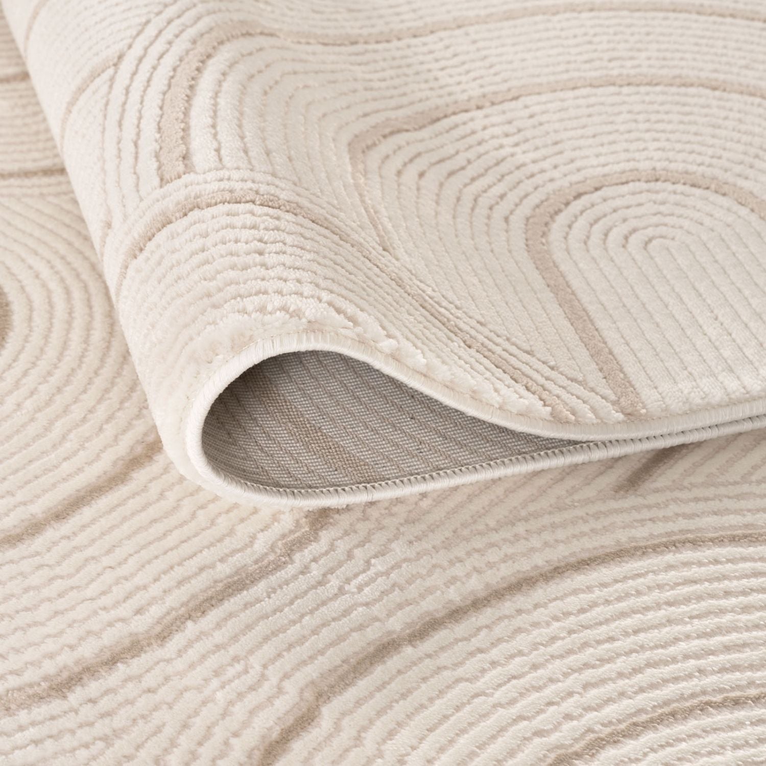 Carmel Cream-Beige Geometric Rug | 6070 - PN Home