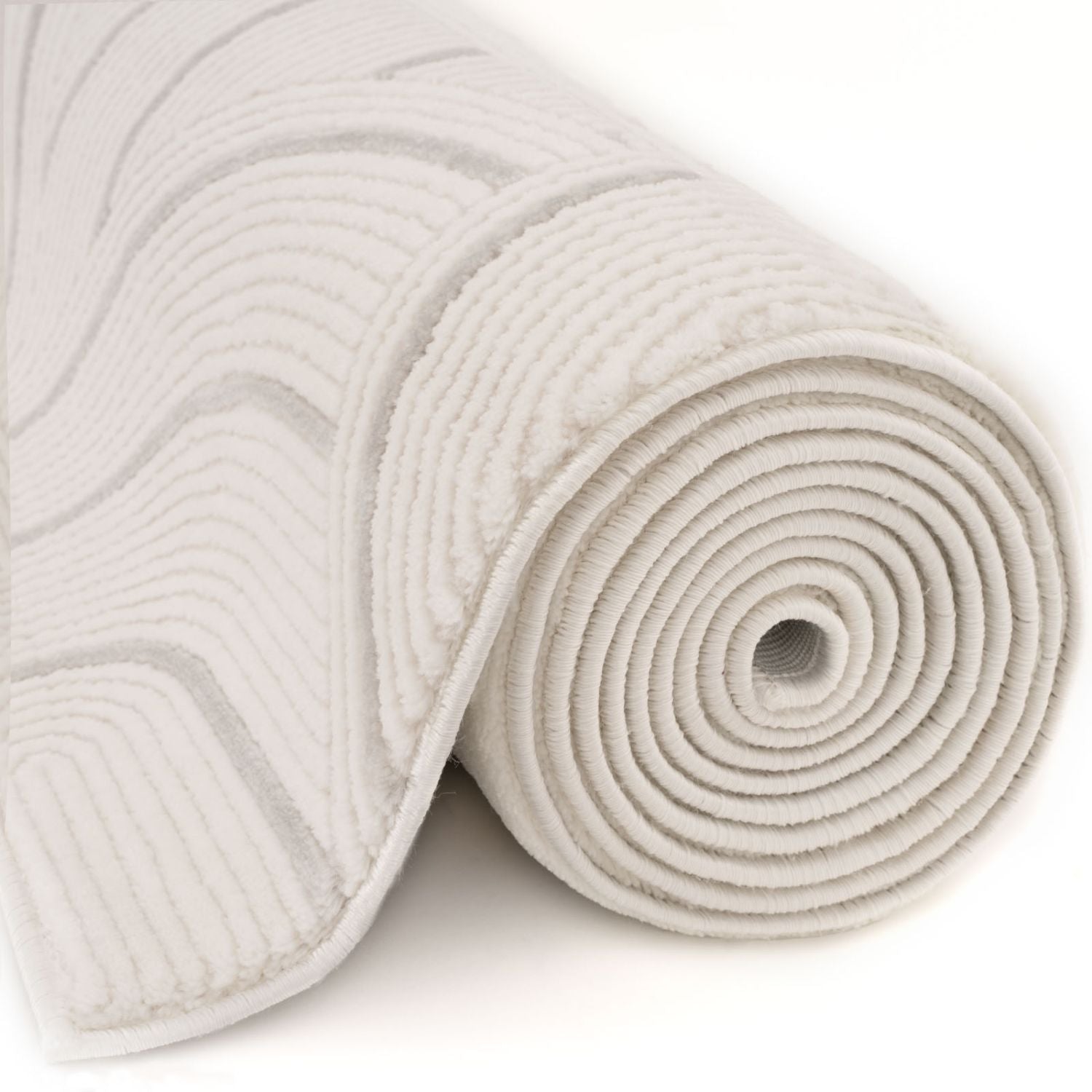Carmel Cream-Grey Geometric Rug | 6070 - PN Home