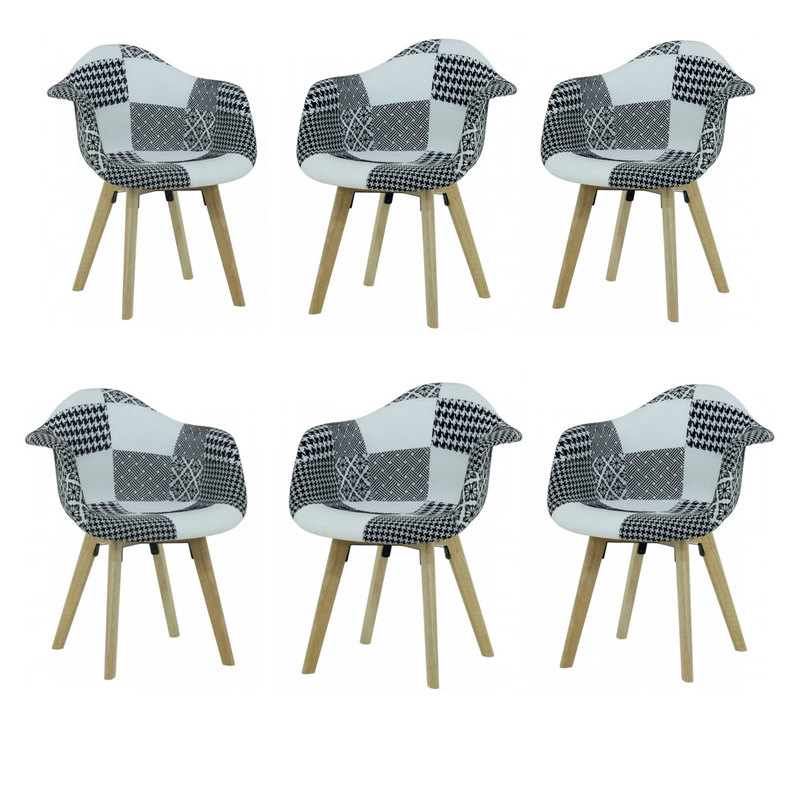 cheap patchwork dining chairs