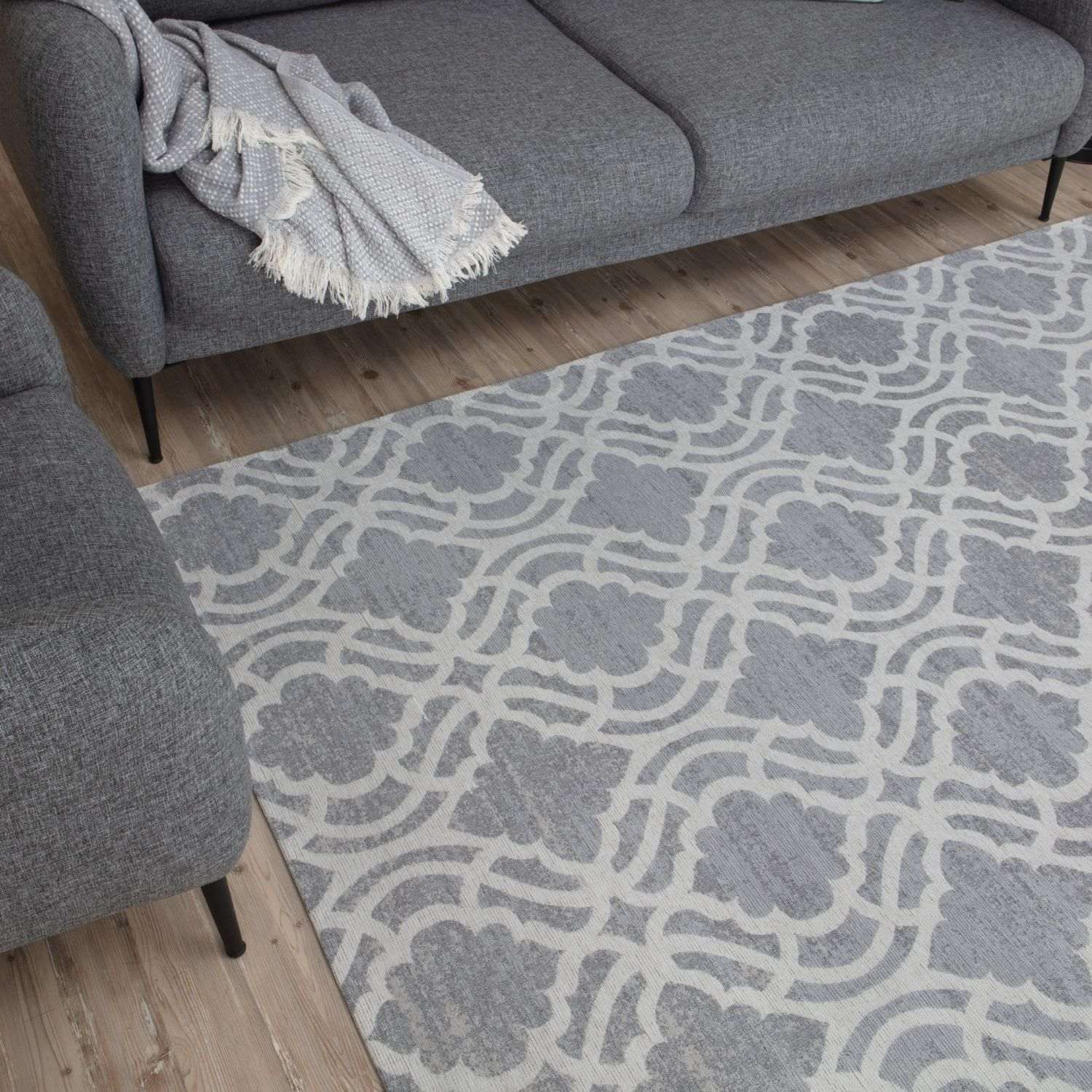 Washable Rug Carina Grey | 6901G - PN Home