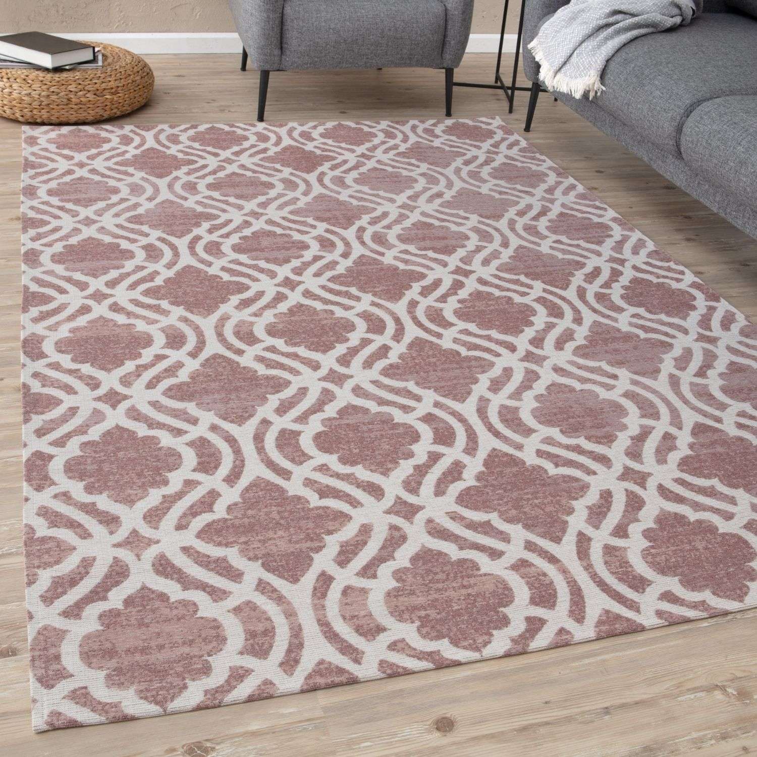 Washable Rug Carina Pink | 6902P - PN Home