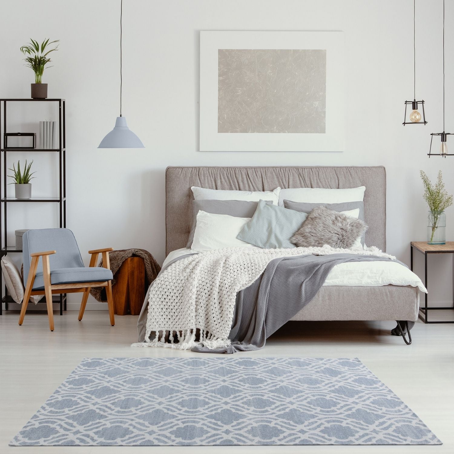 Washable Rug Carina Blue | 6903 - PN Home