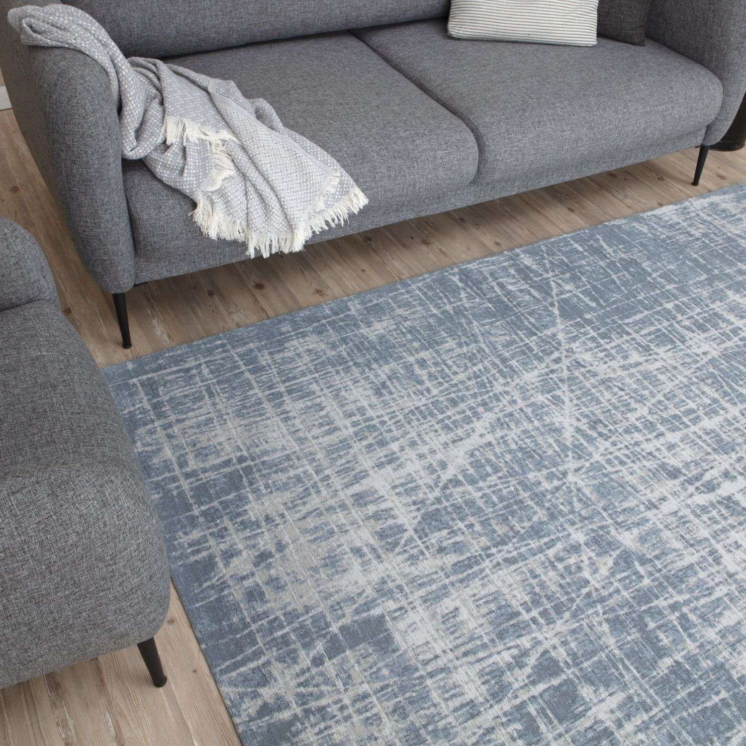 Washable Rug Carina Blue | 6923 - PN Home