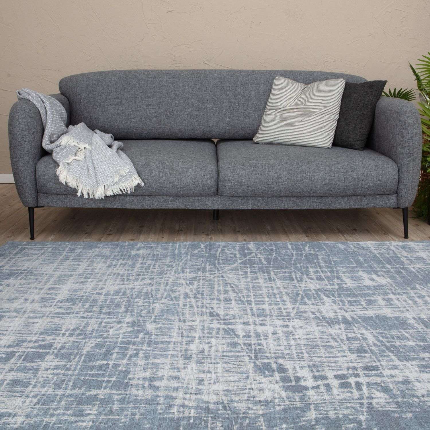 Washable Rug Carina Blue | 6923 - PN Home