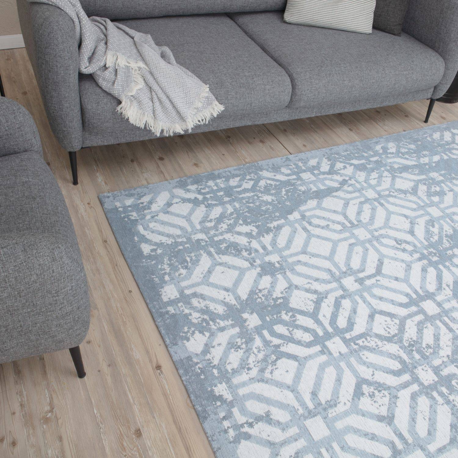 Washable Rug Carina Blue | 6931B - PN Home