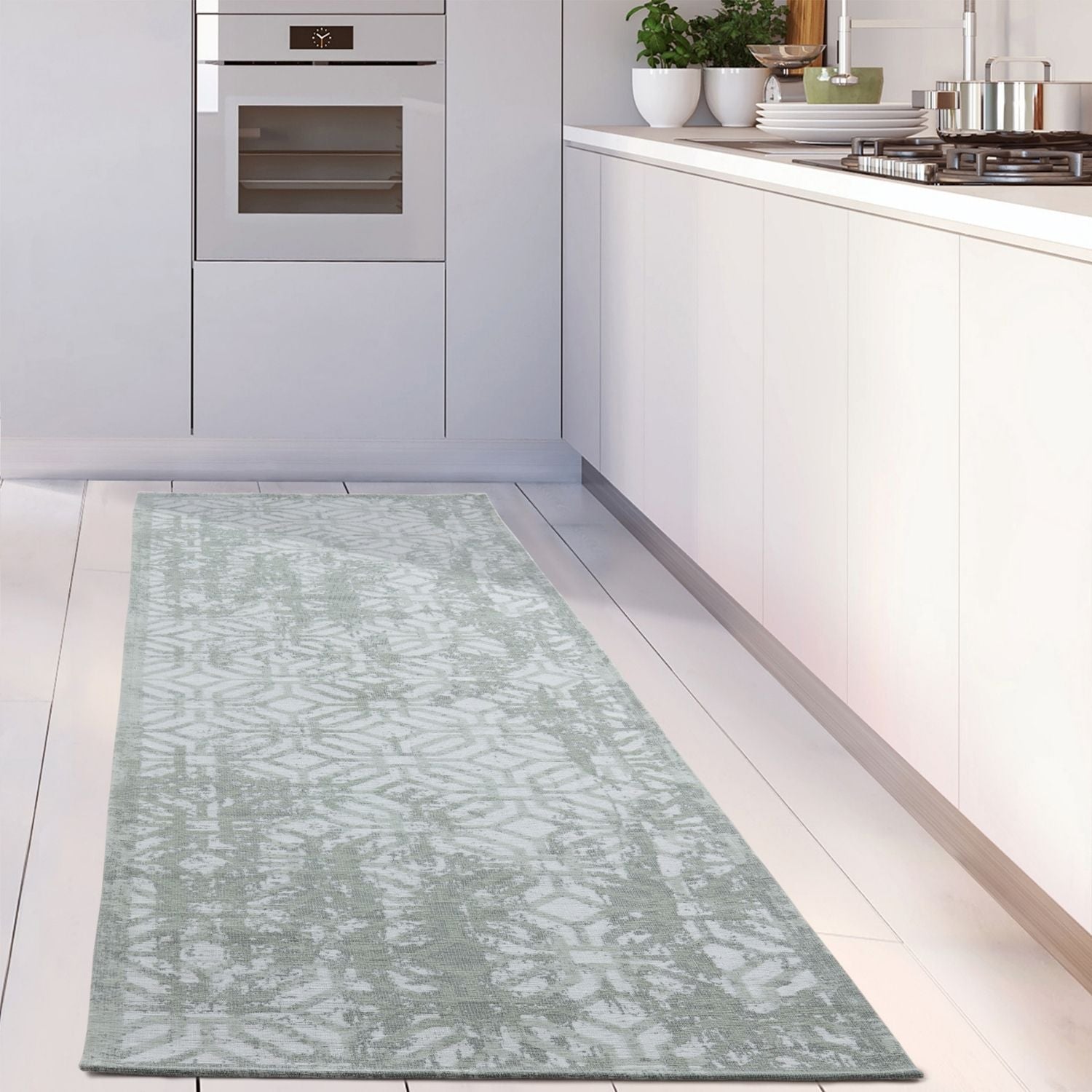 Washable Rug Carina Green | 6934 - PN Home