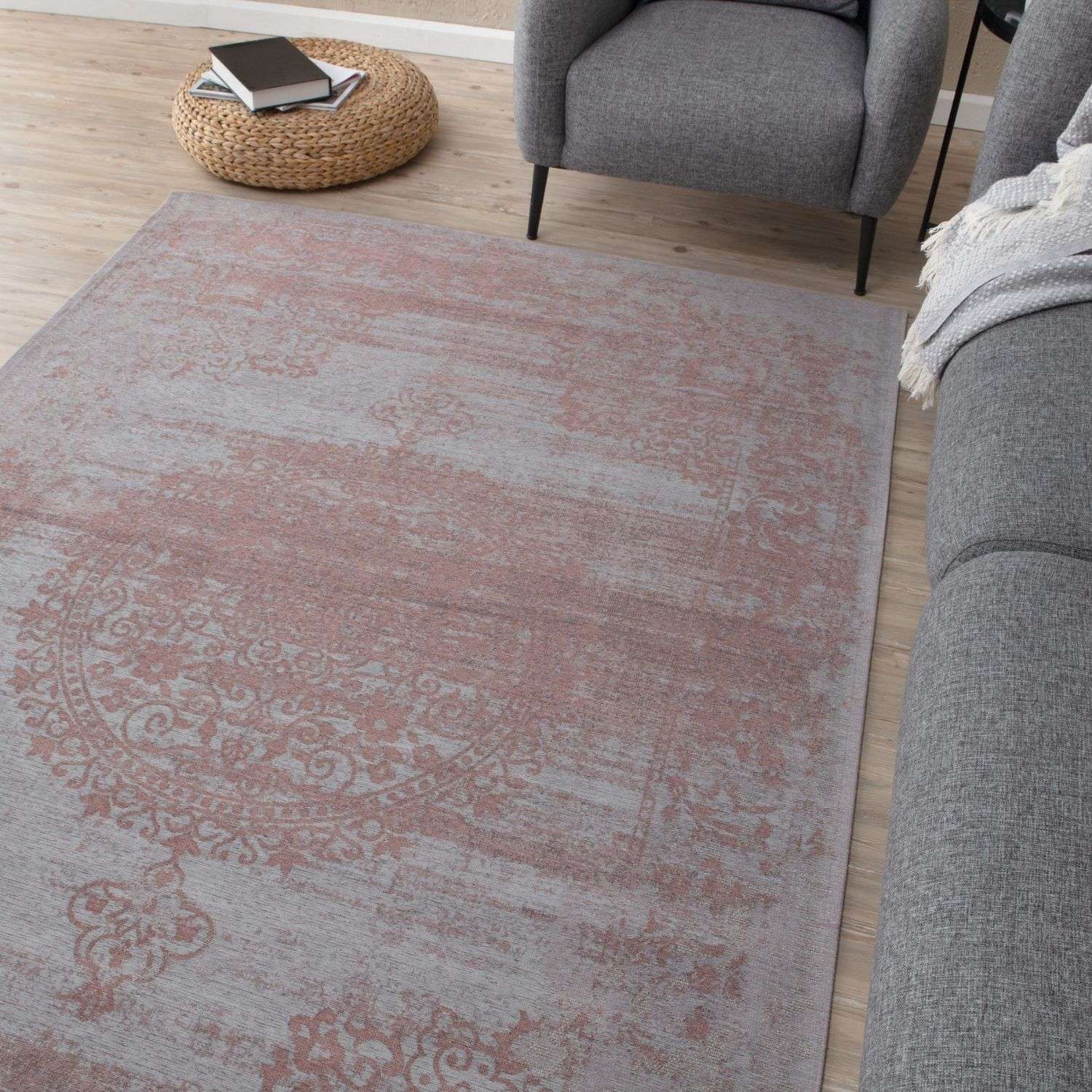 Washable Rug Carina Pink | 6941P - PN Home