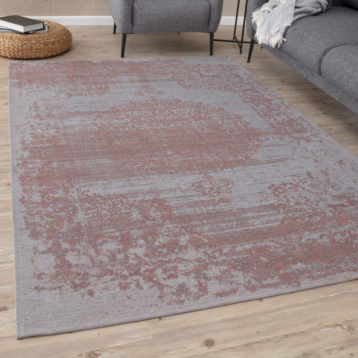Washable Rug Carina Pink | 6941P - PN Home