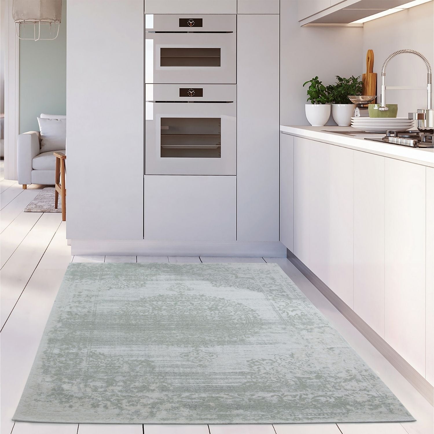 Washable Rug Carina Green | 6944 - PN Home