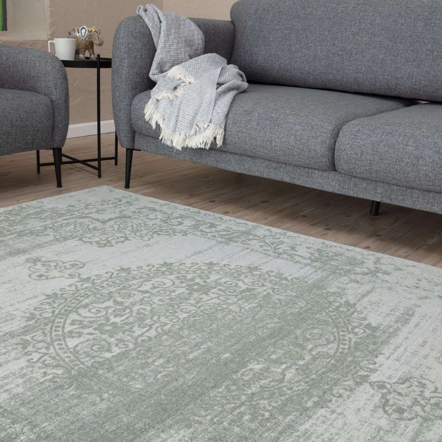 Washable Rug Carina Green | 6944 - PN Home