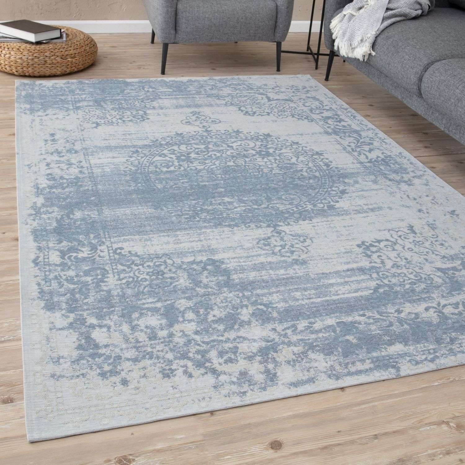 Washable Rug Carina Blue | 6945 - PN Home