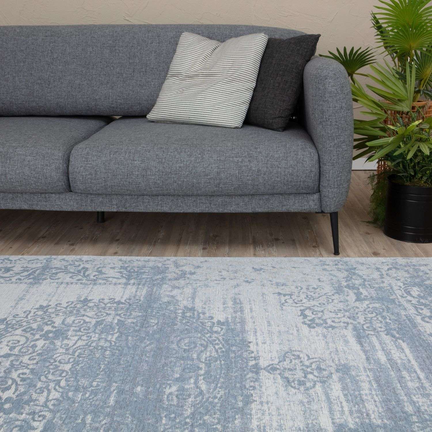 Washable Rug Carina Blue | 6945 - PN Home