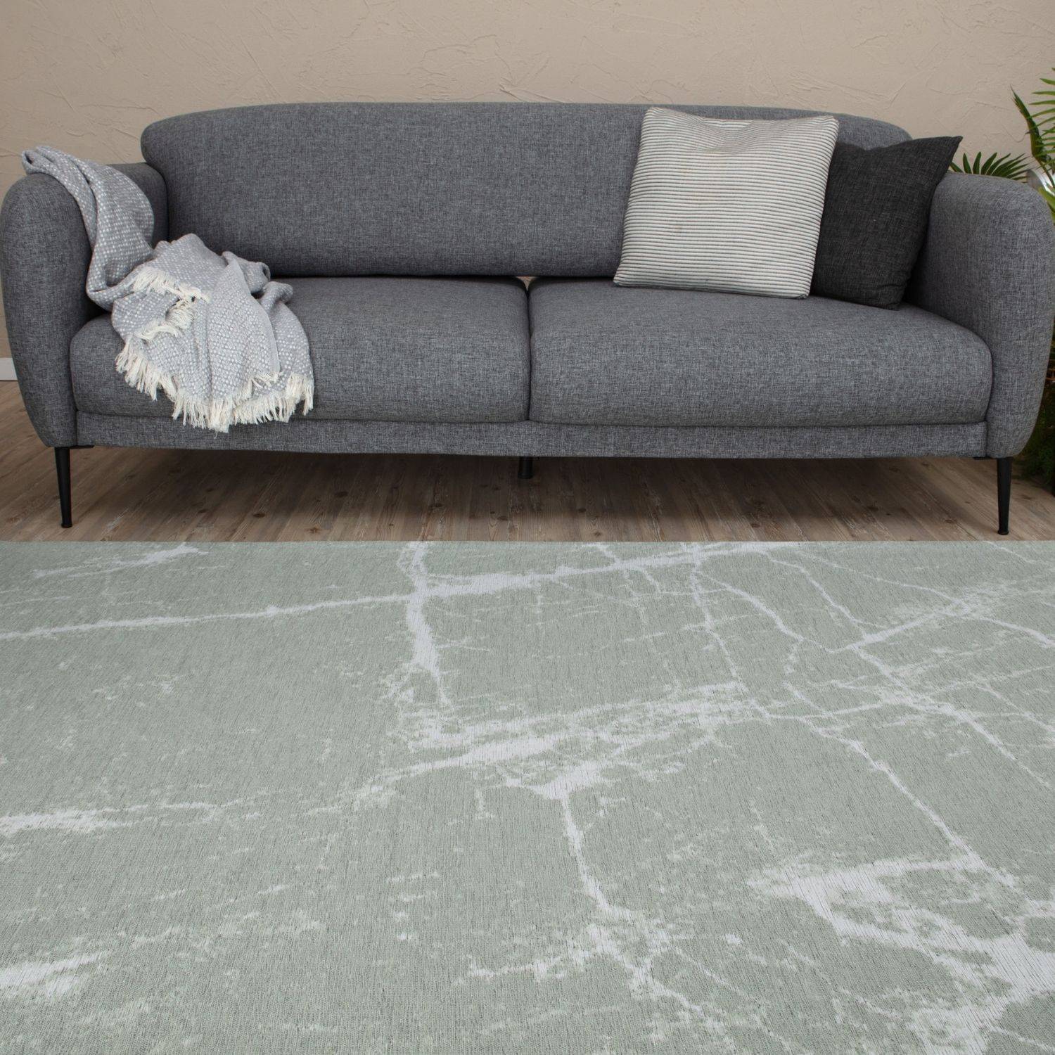Washable Rug Carina Green | 6954 - PN Home