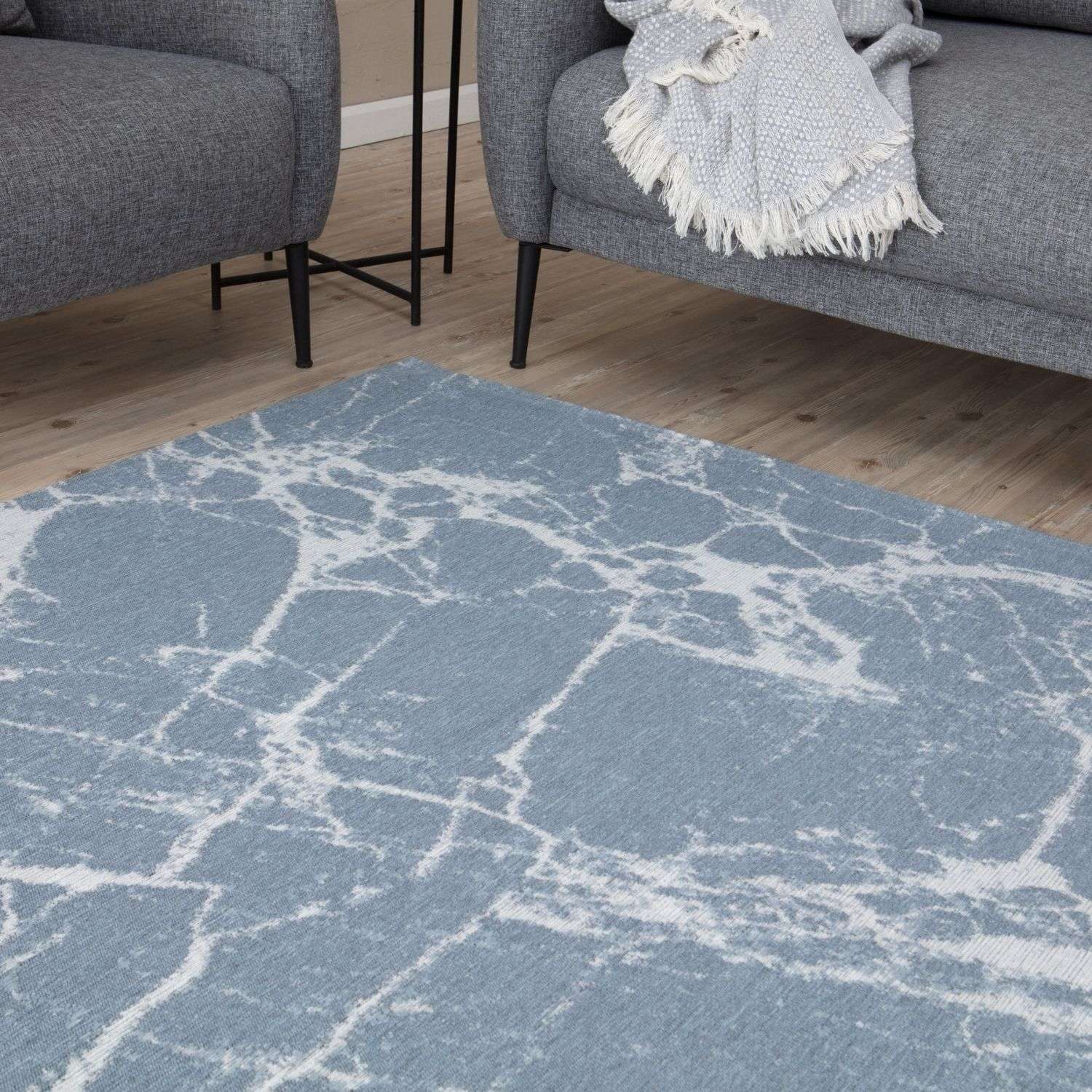 Washable Rug Carina Blue | 6955 - PN Home