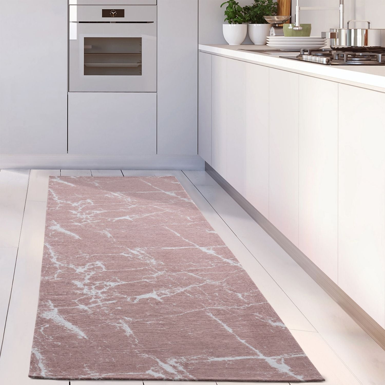 Washable Rug Carina Pink | 6956 - PN Home