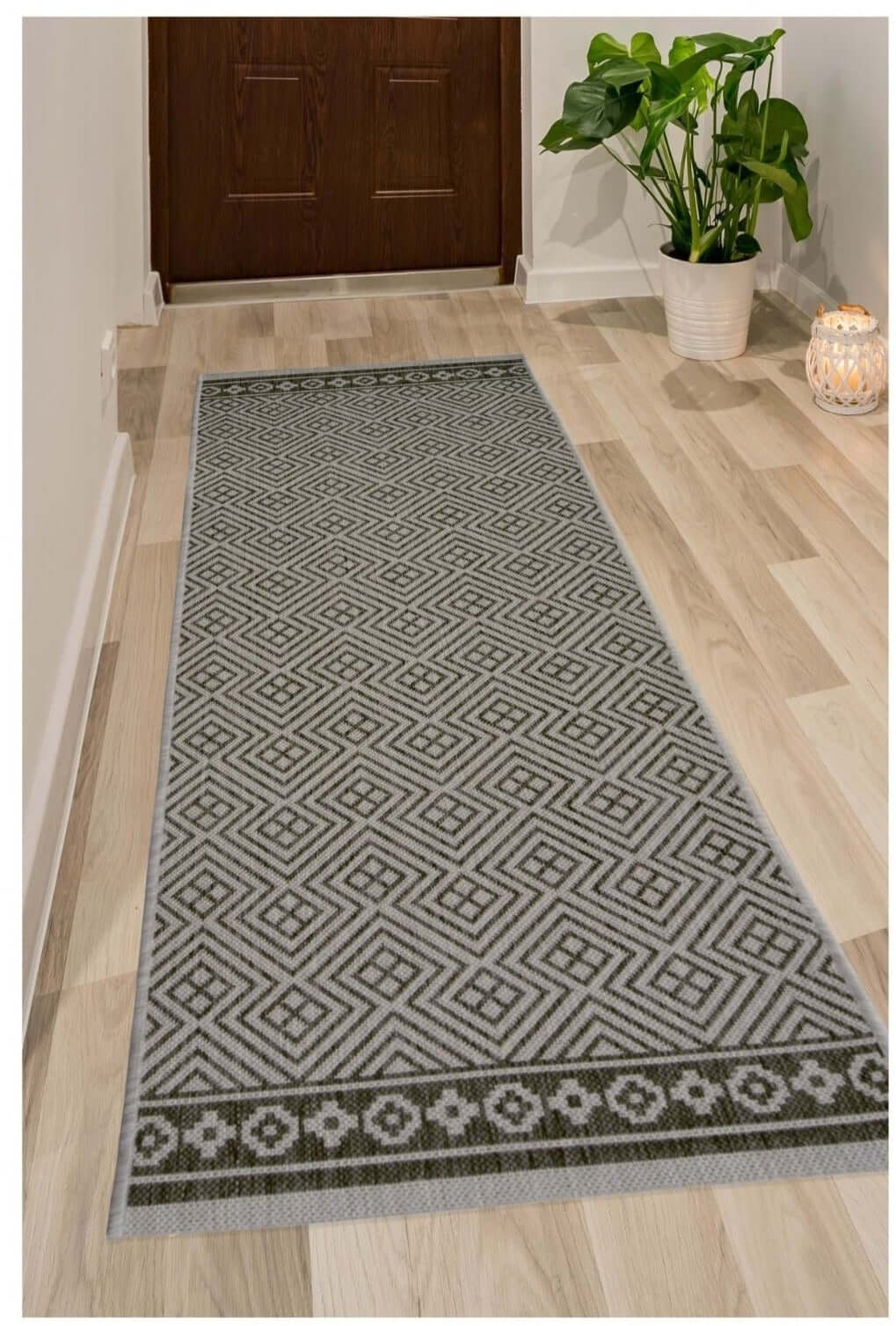 County Geo Grey Indoor/Outdoor Rug | 11344A - PN Home