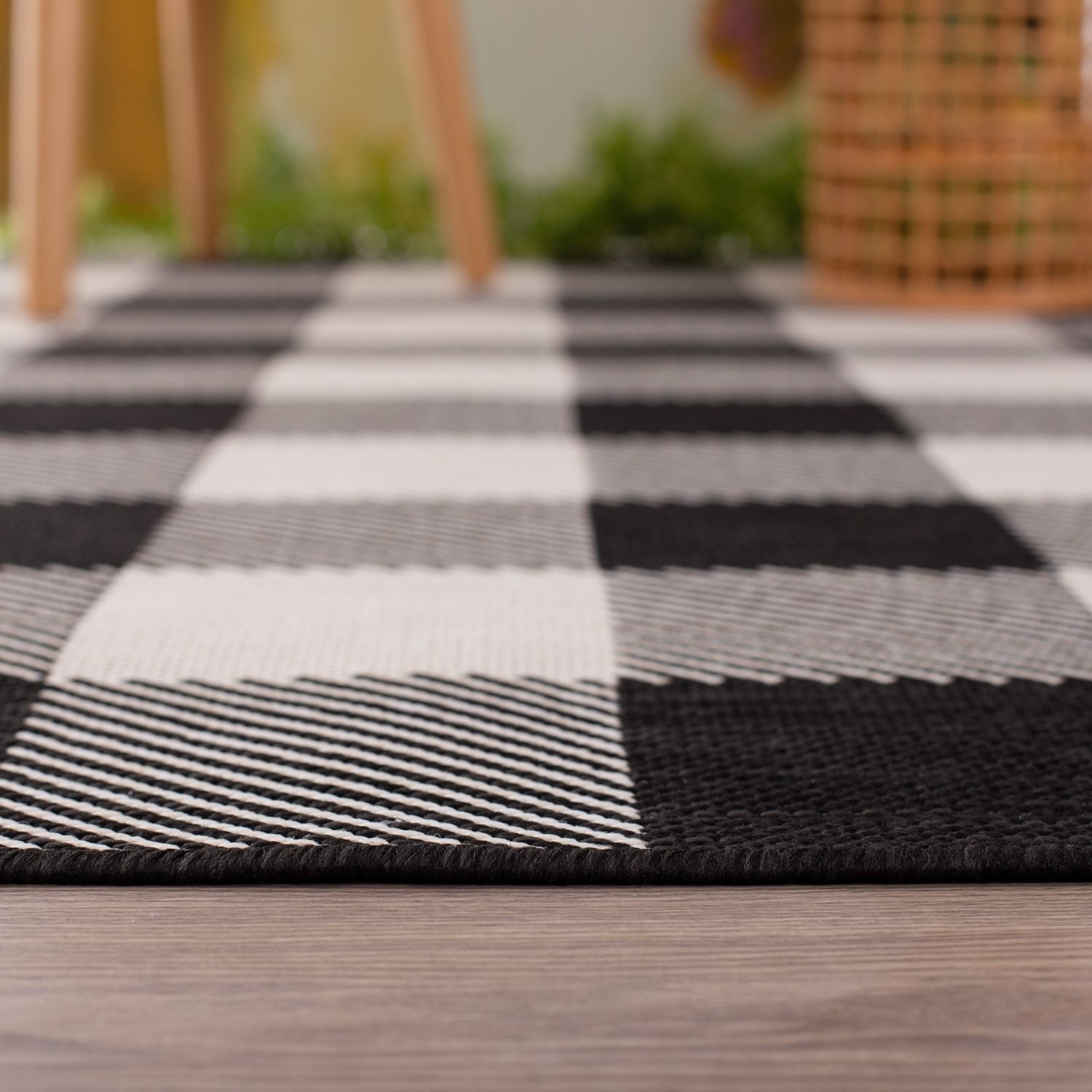 Ecology Outdoor Rug Black | 700BL - PN Home