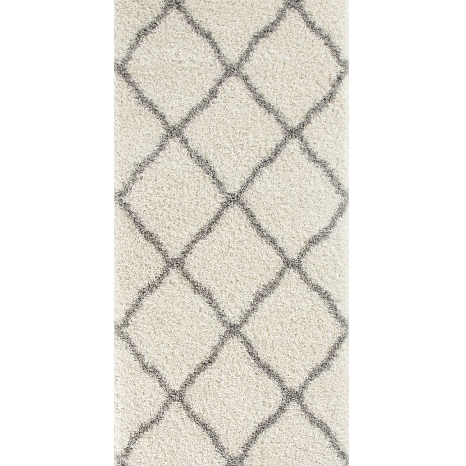 Moroccan Ivory Shaggy Rug | 700 - PN Home