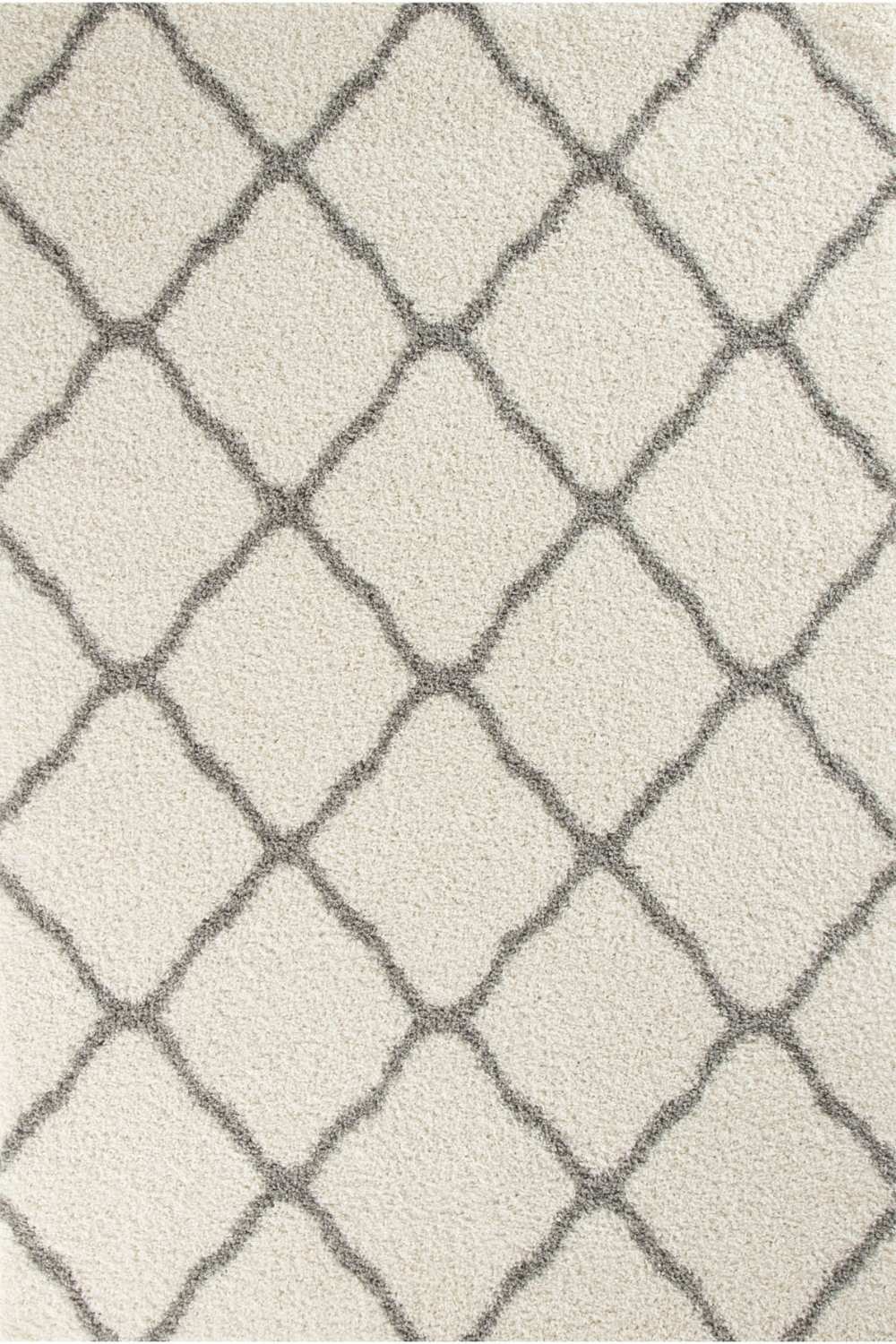 Moroccan Ivory Shaggy Rug | 700 - PN Home