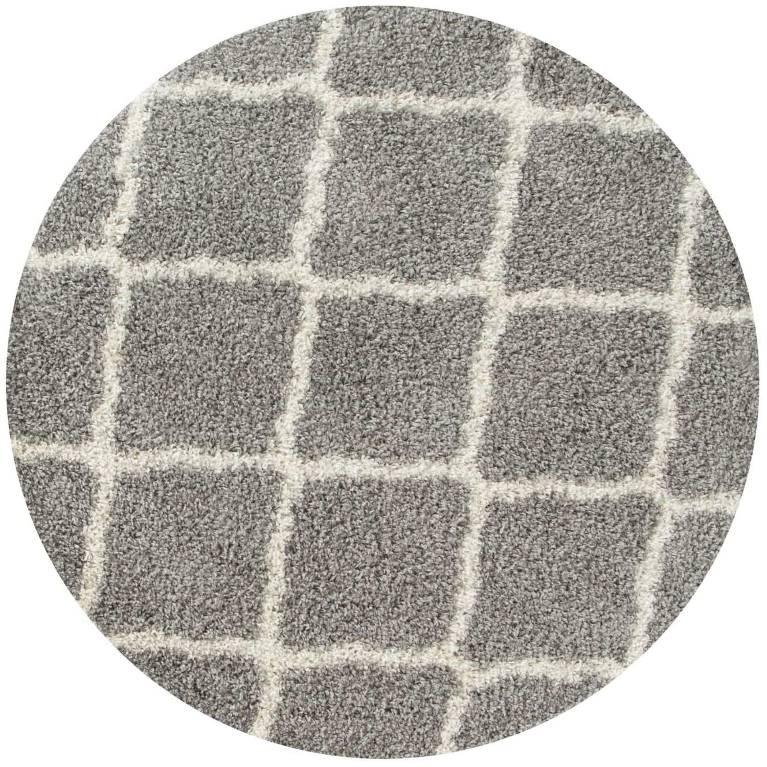Moroccan Grey Shaggy Rug | 710 - PN Home