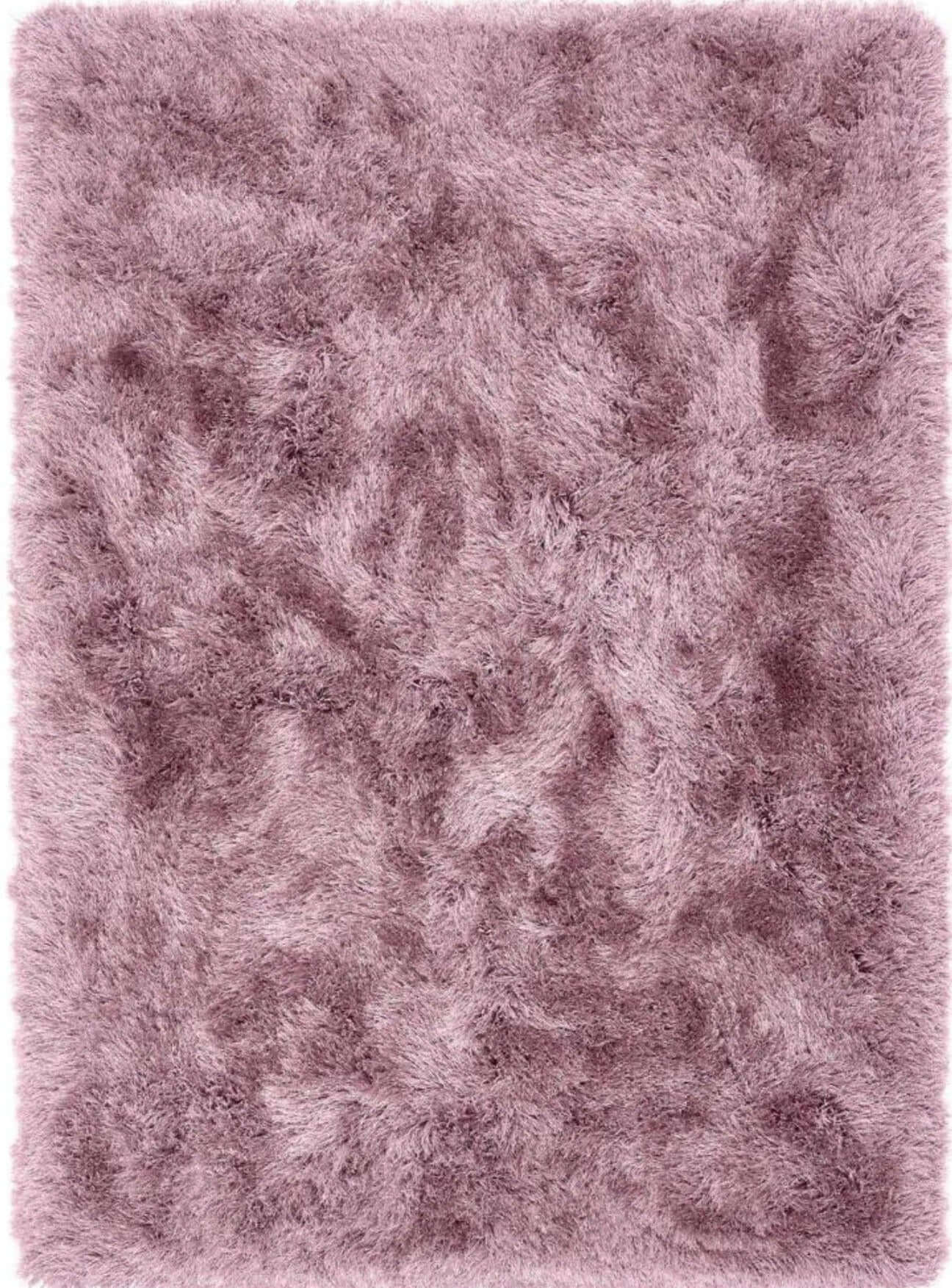 Extravagance Lilac Shaggy Rug - PN Home