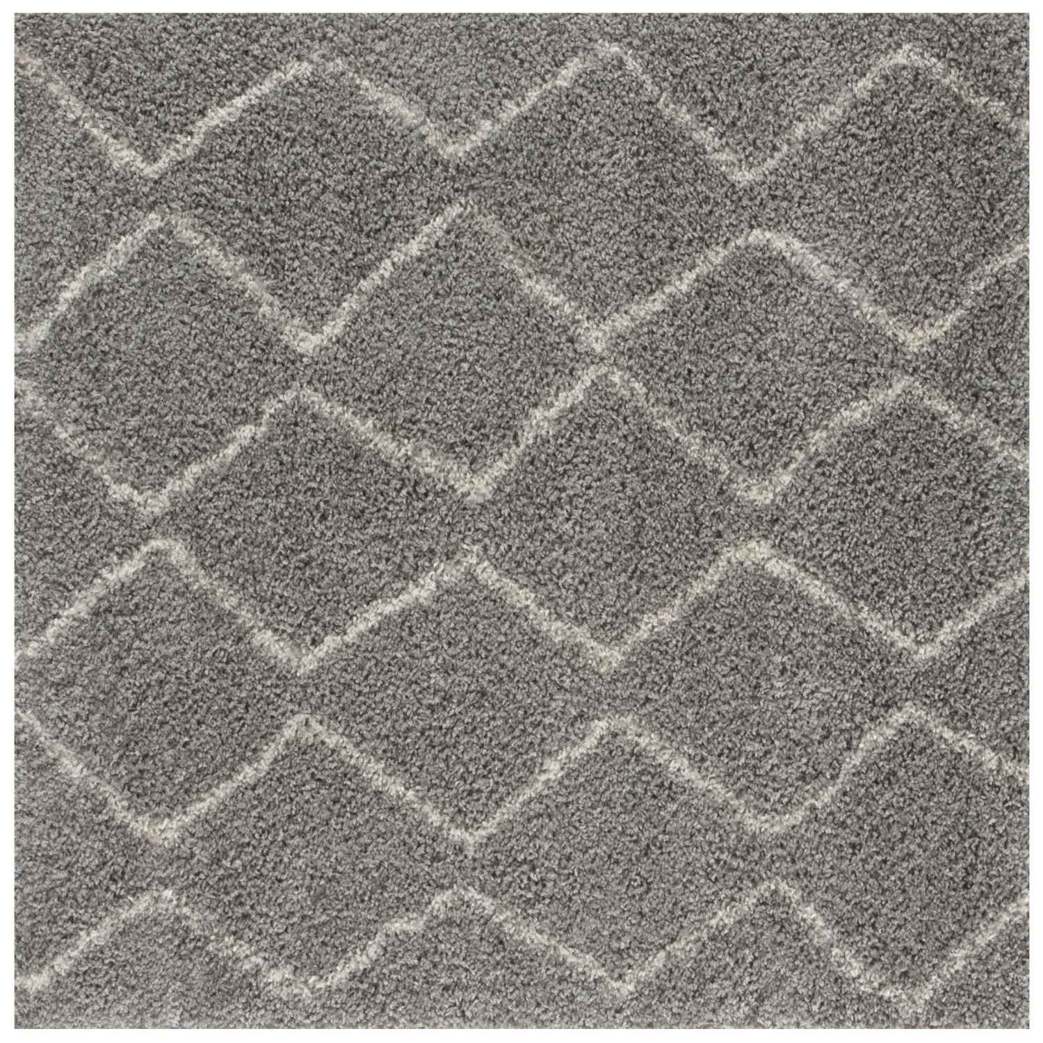 Moroccan Grey Shaggy Rug | 810 - PN Home
