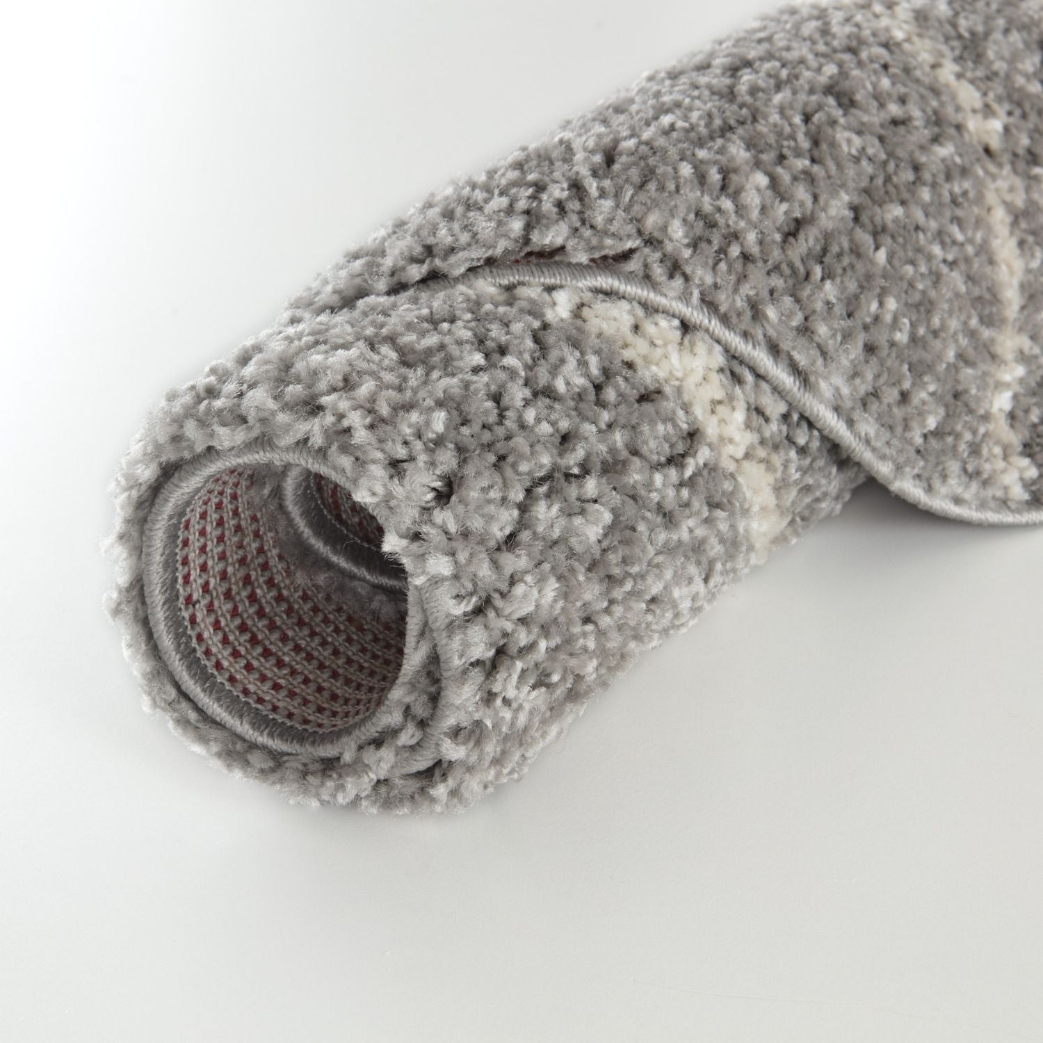 Moroccan Grey Shaggy Rug | 810 - PN Home