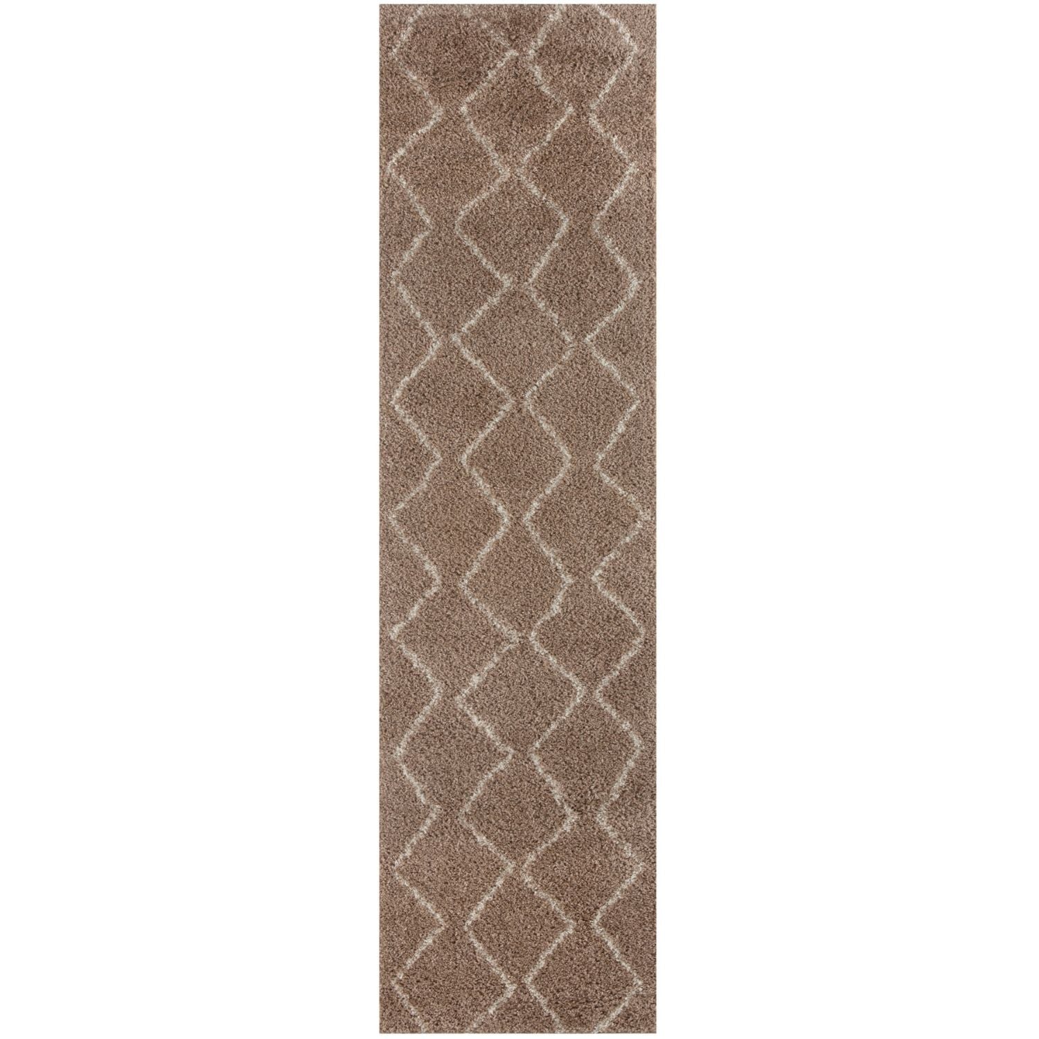 Moroccan Beige Shaggy Rug | 820 - PN Home