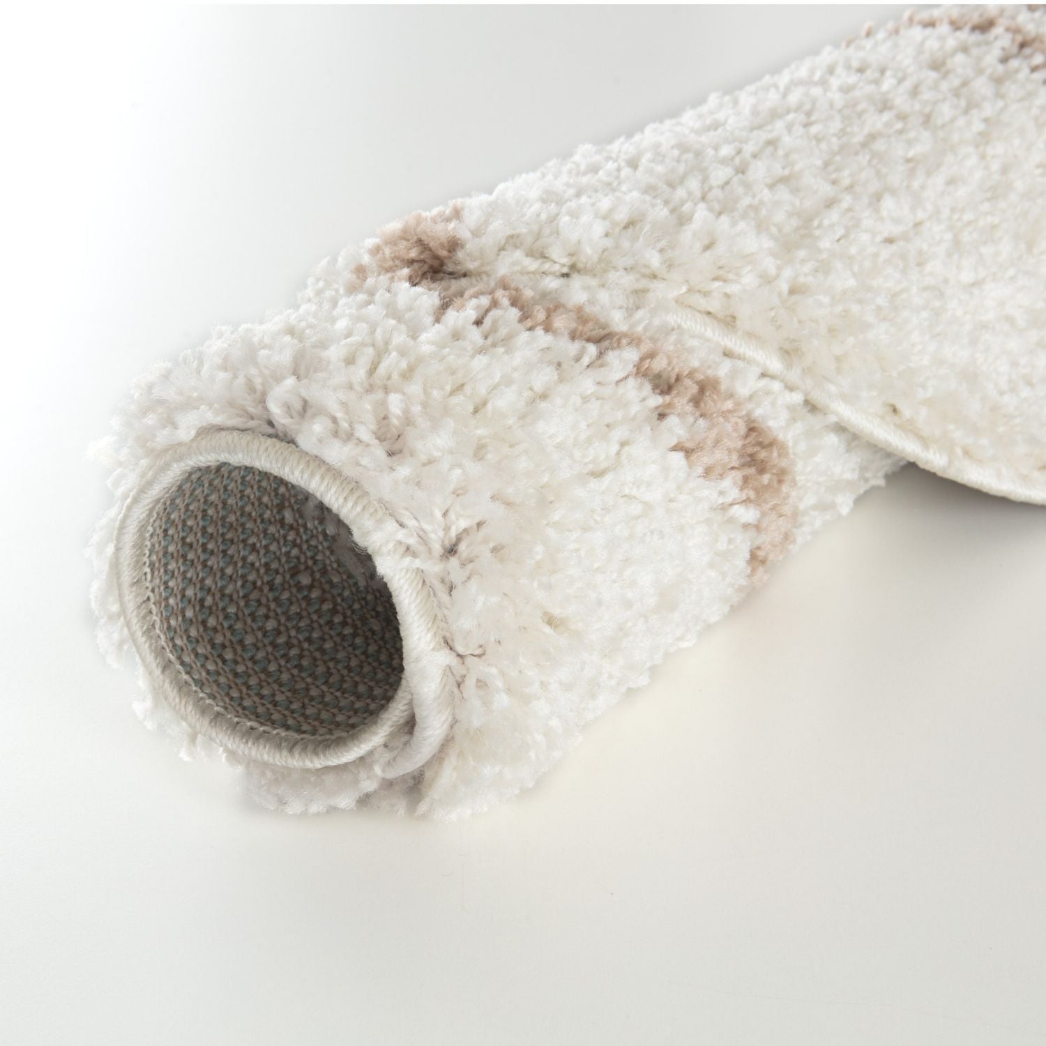 Moroccan Ivory Beige Shaggy Rug | 830 - PN Home