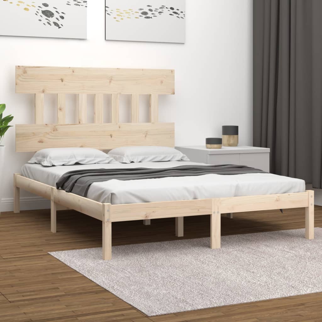 buy solid pinewood bed frame uk