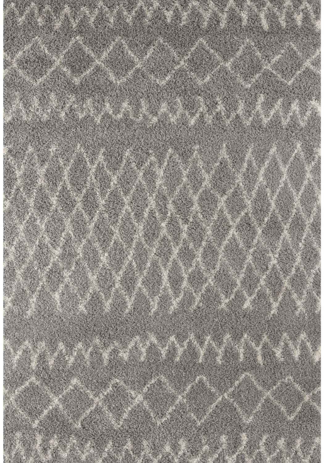 Moroccan Grey Shaggy Rug | 910 - PN Home