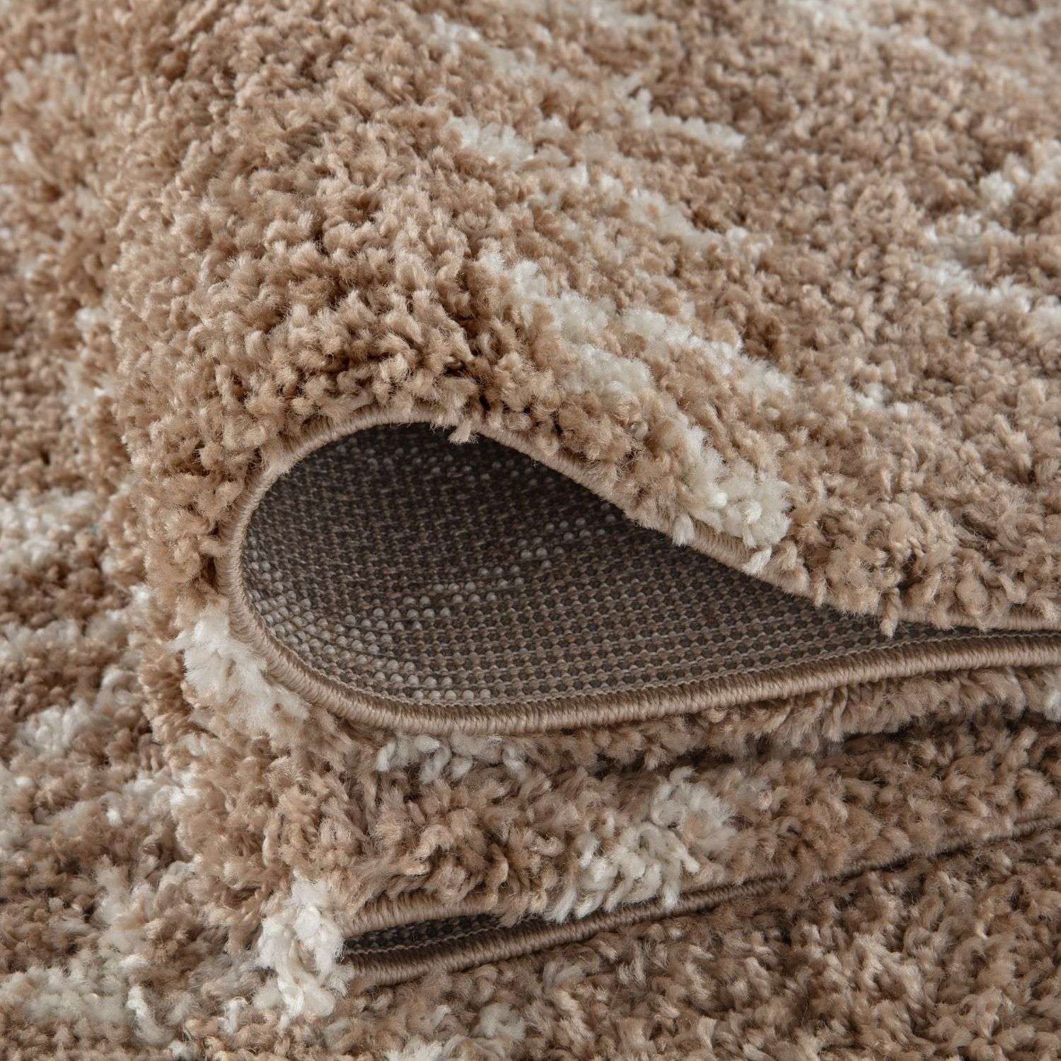 Moroccan Beige Shaggy Rug | 920 - PN Home