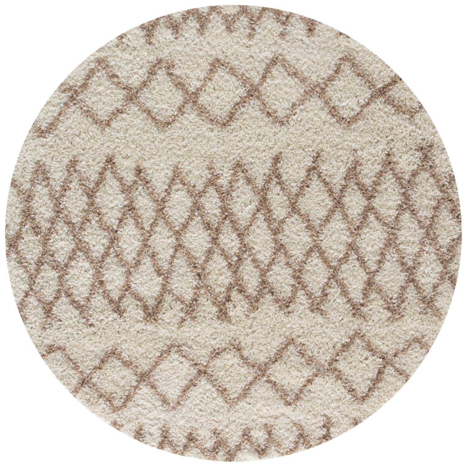 Moroccan Ivory Beige Shaggy Rug | 930 - PN Home