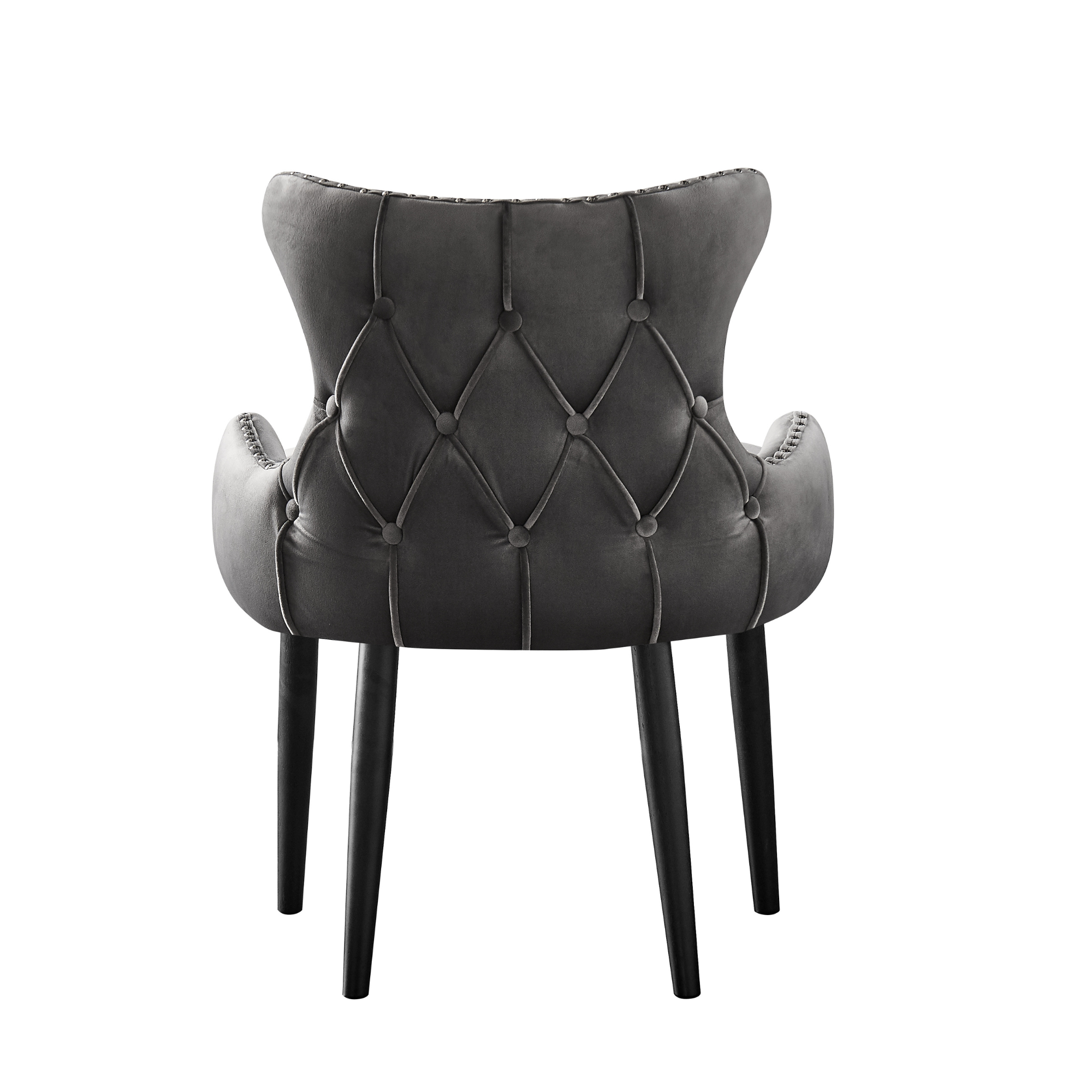 Oxford Rocco LUX Dining Set, a Table and Chairs Set of 6, Walnut