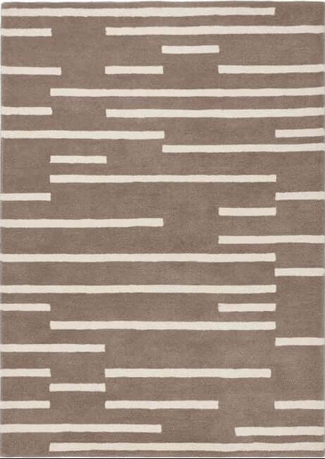 Broken Stripe Wool Rug - PN Home
