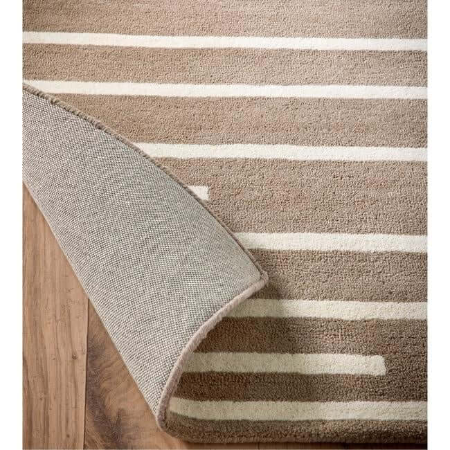 Broken Stripe Wool Rug - PN Home