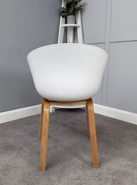 Fabric Marcelo Chair White
