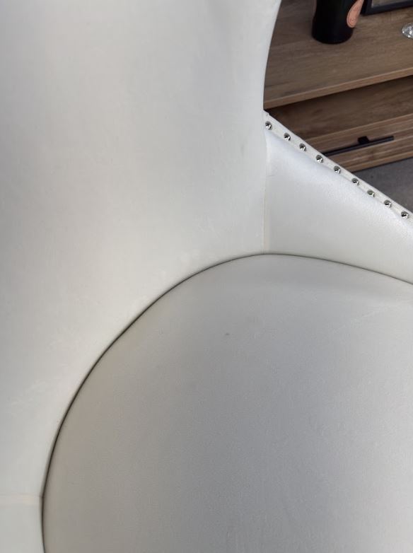 Mayfair Velvet Dining Chair - Cream